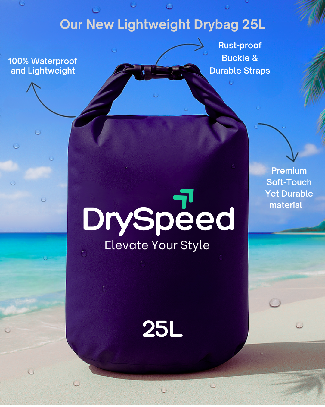 Dry Bag 25L Advertisement - Product Ad
